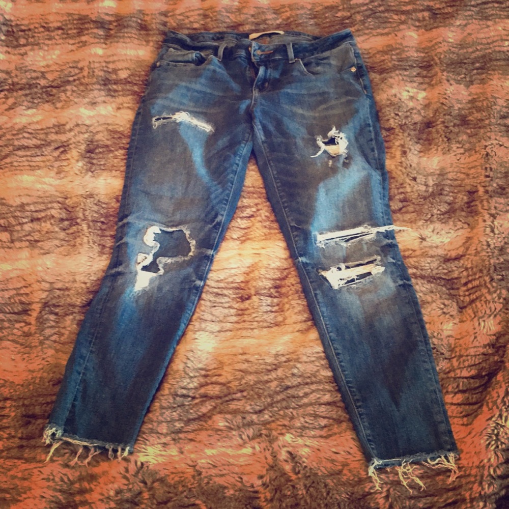 Distressed Jeggings